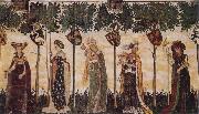 IVERNY, Jacques Five Heroines oil painting